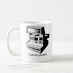 Ich schieße Leute Mug Tasse