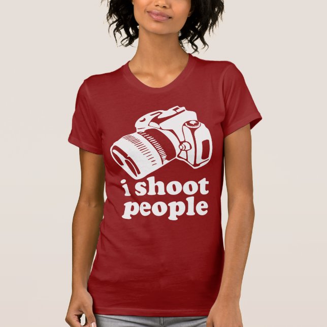 Ich schieße Leute! T-Shirt (Vorderseite)