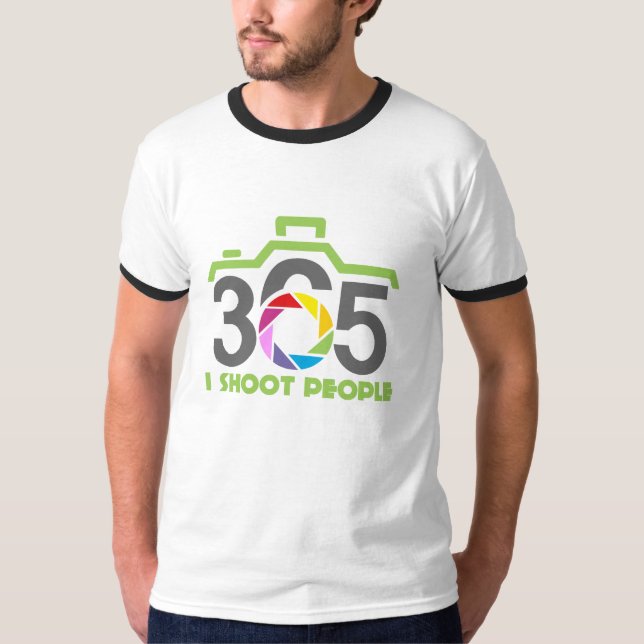 Ich schieße Leute T-Shirt (Vorderseite)