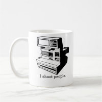 Ich schieße Leute Tasse