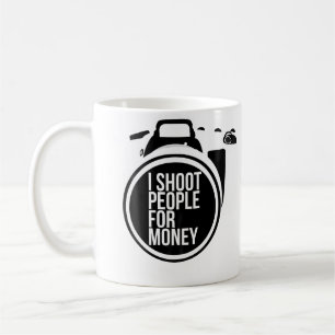 Ich schieße Menschen für Geld Tees Fotografie Kame Kaffeetasse