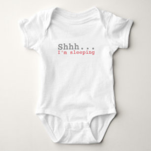 Ich schlafe. Funny Baby Strampler