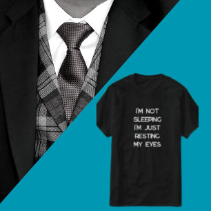 Ich schlafe nicht und ruhe mir den sonnigen Vater T-Shirt