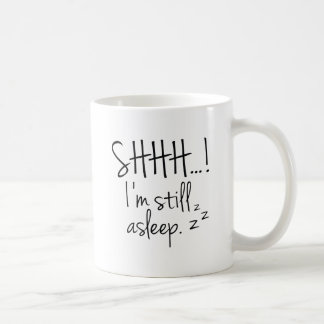 Ich schlafe noch kaffeetasse