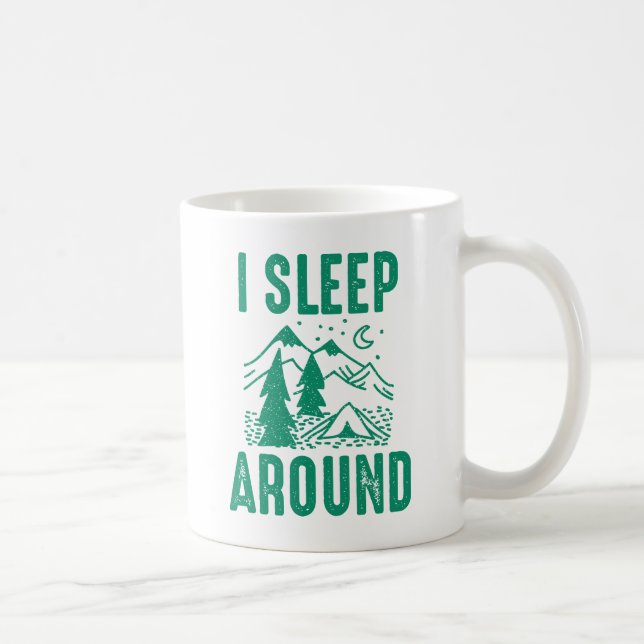 Ich schlafe überall kaffeetasse (Rechts)