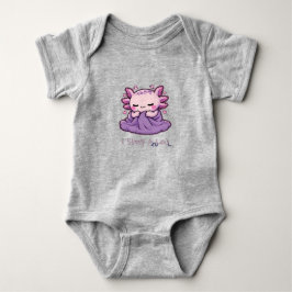 Ich schlafe viel - Axolotl Baby Strampler