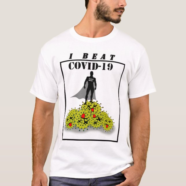 ICH SCHLAG COVID-19 T - SHIRT (Vorderseite)
