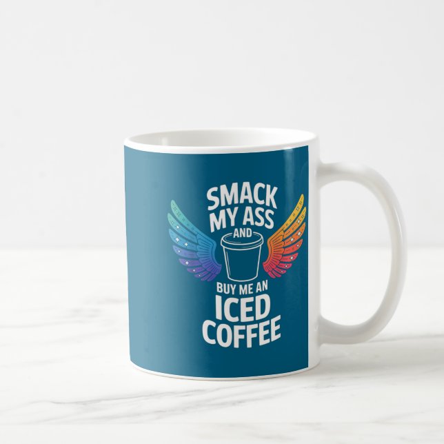 Ich schlage Kaffee mit Eis kaufen Kaffeetasse (Rechts)