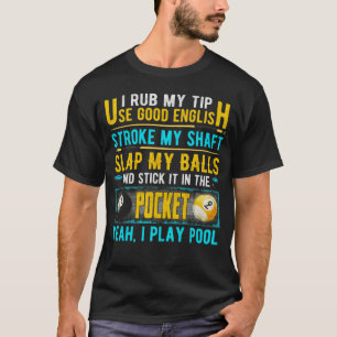 Ich schlage meinen Tipp Verwenden Sie gut Englisch T-Shirt