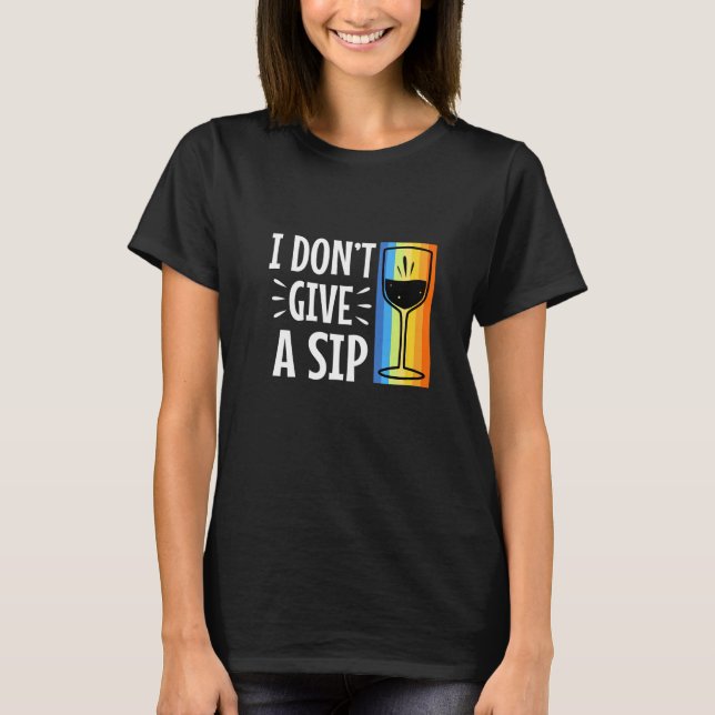 Ich schlage nicht T-Shirt (Vorderseite)