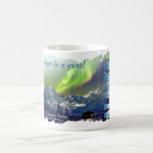 Ich schlief in einem Yurt Tasse
