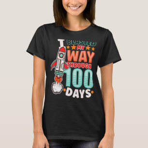 Ich schluckte mir durch 100 Tage Spaceship Teache T-Shirt