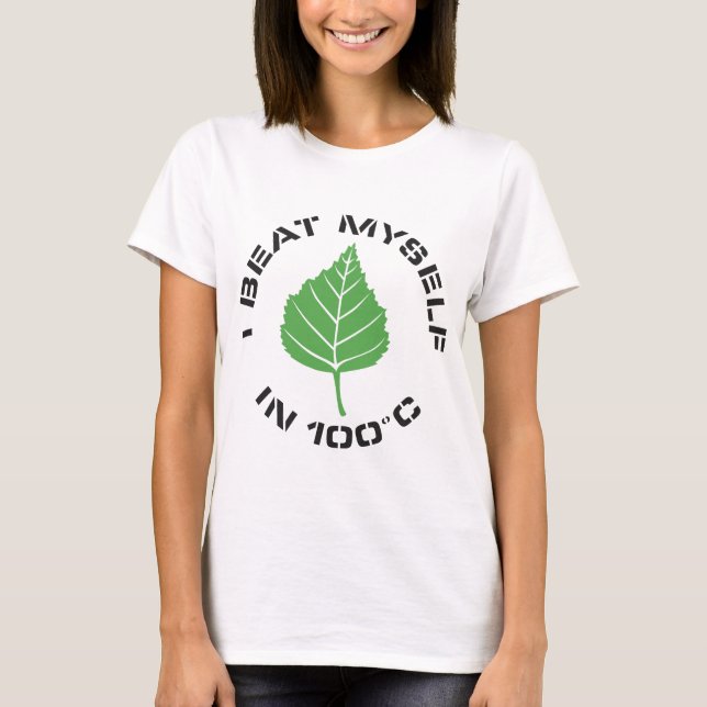 Ich schlug mich der angepasste T - Shirt der (Vorderseite)