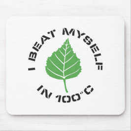 Ich schlug mich Mousepad
