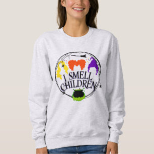 ICH SCHMELLE KINDER mit drei Hexen Sweatshirt