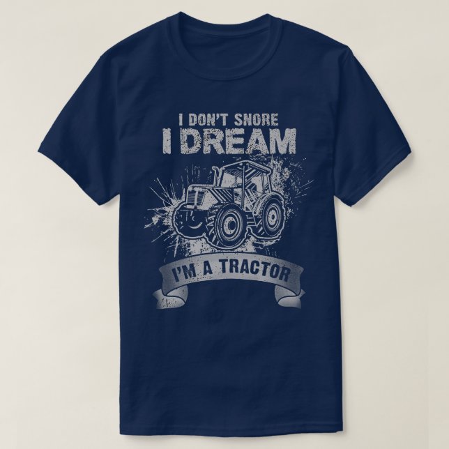 Ich schnappe nicht, dass ich träume, ich bin ein T T-Shirt (Design vorne)