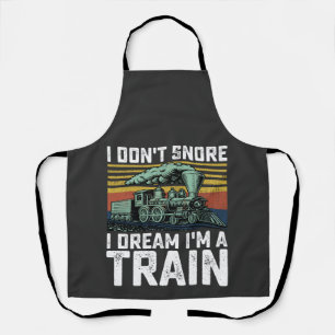 Ich schnarche nicht, dass ich träume, ich bin ein  schürze