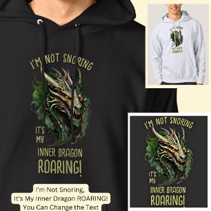 Ich schnarche nicht, es ist mein innerer Drache Ro Hoodie