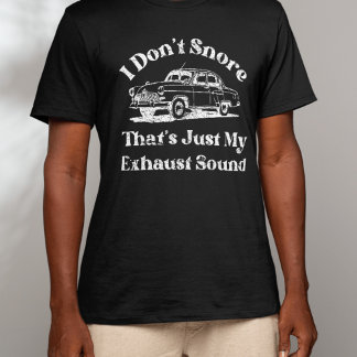 Ich schnarche nicht lustig Ehemann sarkastischer H T-Shirt
