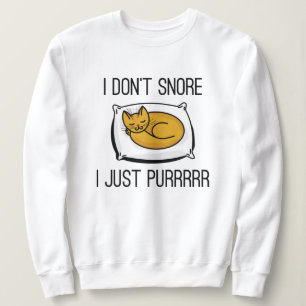 Ich schnarche nicht sweatshirt
