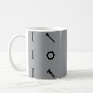 Ich schraube ich ich Bolzen lustige trendige Meme- Kaffeetasse