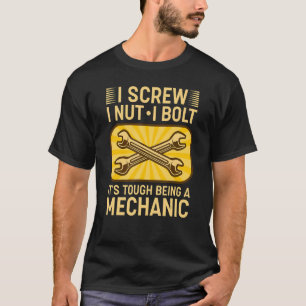 Ich schraube ich Nuss ich Bolzen Es ist hart ein M T-Shirt