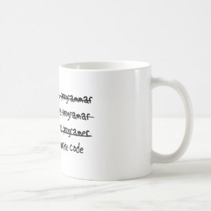 Ich schreibe Code Kaffeetasse