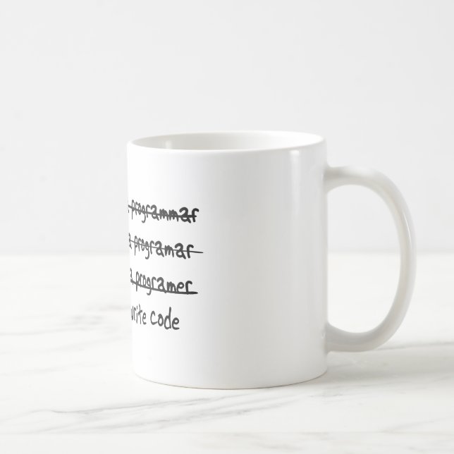 Ich schreibe Code Kaffeetasse (Rechts)
