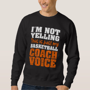 Ich schreibe das nicht nur in meiner Basketball-Co Sweatshirt