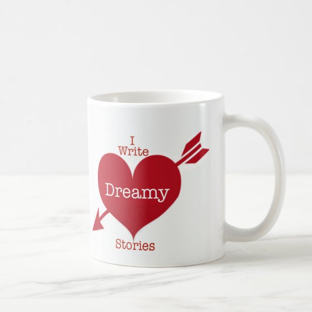 Ich schreibe Dreamy Stories Coffee Tasse (Rechts)