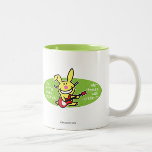 Ich schreibe ein Lied Zweifarbige Tasse