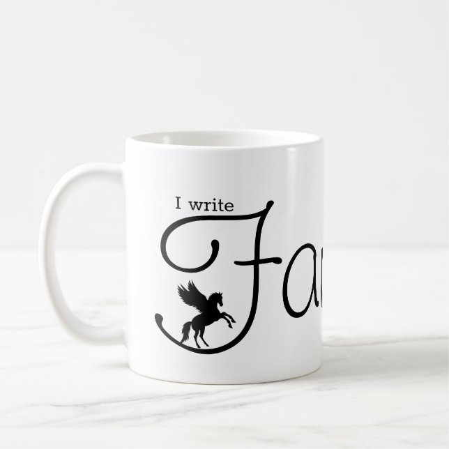Ich schreibe Fanstasy, Pegasus Kaffeetasse (Links)