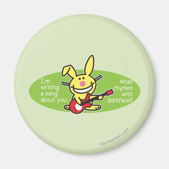 Ich schreibe gerade ein Lied Magnet (Vorne)