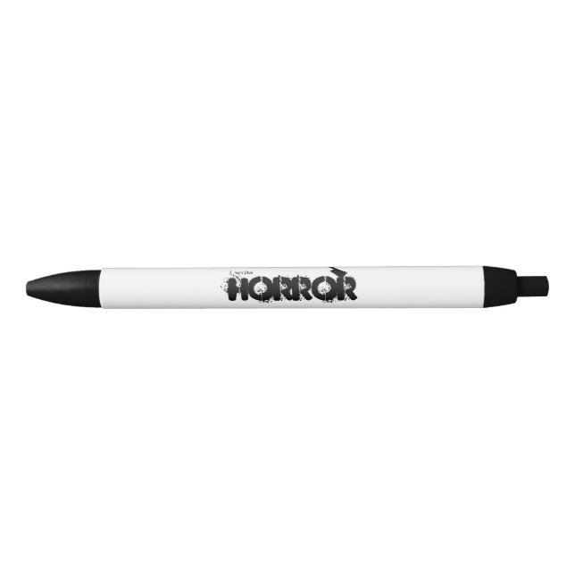 Ich schreibe Horror. Kugelschreiber (Vorderseite)