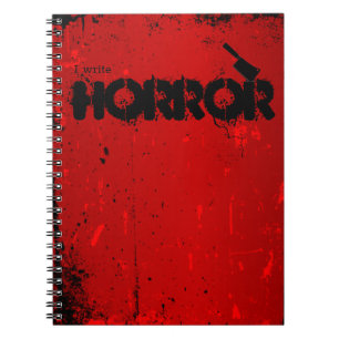 Ich schreibe Horror. Notizblock