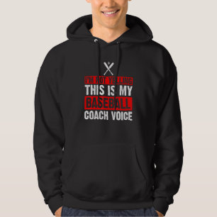Ich schreibe nicht, dass das mein Baseballtrainer  Hoodie