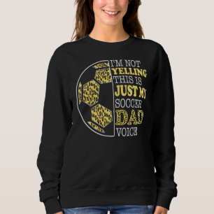 Ich schreibe nicht, dass das mein Fußballspieler V Sweatshirt
