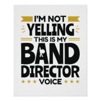 Ich schreibe nicht, dass das meine Banddirektorsti