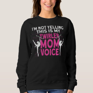 Ich schreibe nicht, dass das meine Mama ist, die m Sweatshirt