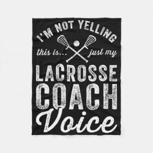 Ich schreibe nicht, dass das nur mein Lacrosse Coa Fleecedecke