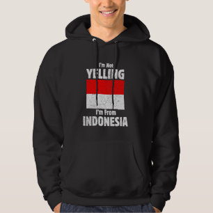 Ich schreibe nicht, dass ich aus Indonesien komme, Hoodie