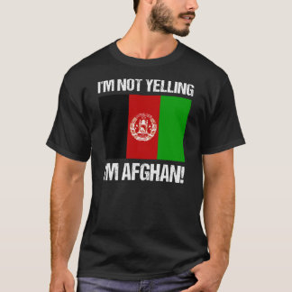 Ich schreibe nicht, dass ich eine afghanische Länd T-Shirt