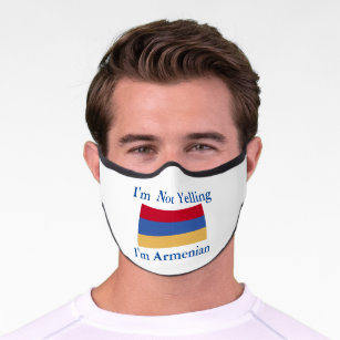 Ich schreibe nicht, dass ich eine armenische Gesic Premium Mund-Nasen-Maske