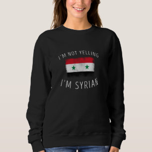 Ich schreibe nicht, dass ich syrischer Syrien-Stol Sweatshirt