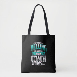 Ich schreibe nicht schwimmen Coach Voice Funny Sch