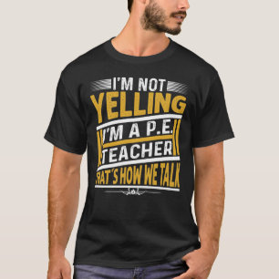 Ich schreie nicht, dass ich ein Pächter bin. Lehr T-Shirt