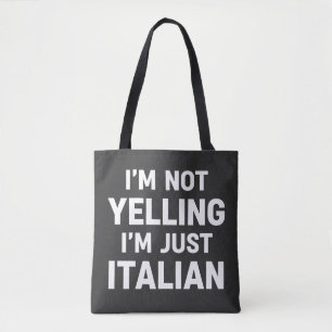 Ich schreie nicht, ich bin einfach nur Italiener L