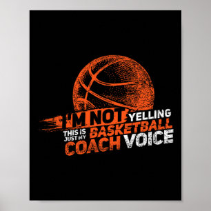 Ich schreie nicht Sketll Coach Stimme - Sketll Coa Poster
