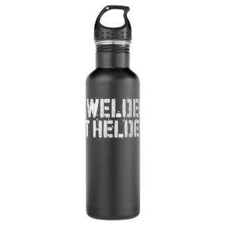 Ich schweißte es hilft Geschenke Welder Geschenke  Edelstahlflasche