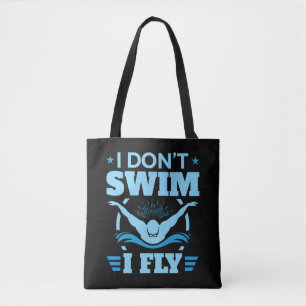 Ich schwimme nicht beim Schmetterling